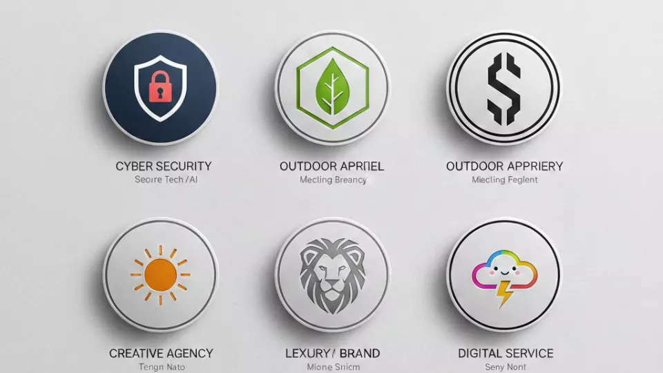 Custom logo and brand identity design project